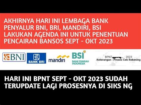 AKHIRNYA HARI INI BANK PENYALUR HIMBARA LAKUKAN INI UNTUK TENTUKAN CAIR