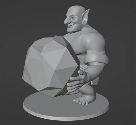 STL file Figure of Bowler in Clash Royale・3D printer design to download ...