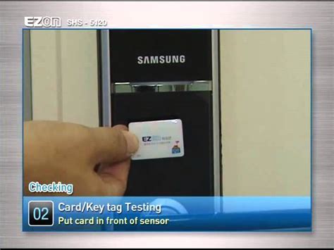 2Key Tag 4RFID Card SAMSUNG SHS H620 New Version SHS 5120 Digital Door