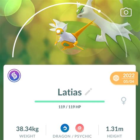 Shiny Latias Pokemon GO IOS Android Video Gaming Gaming