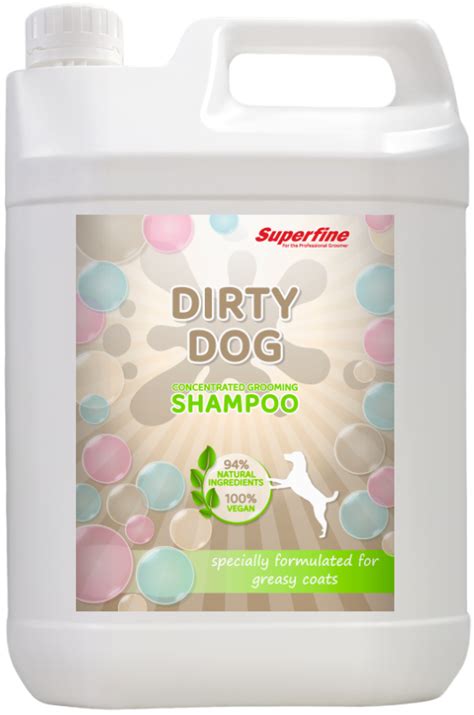 DIRTY DOG GROOMING SHAMPOO 5L - Superfine Dog Grooming Products