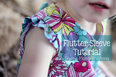 Sewing Mama RaeAnna Flutter Sleeve Tutorial