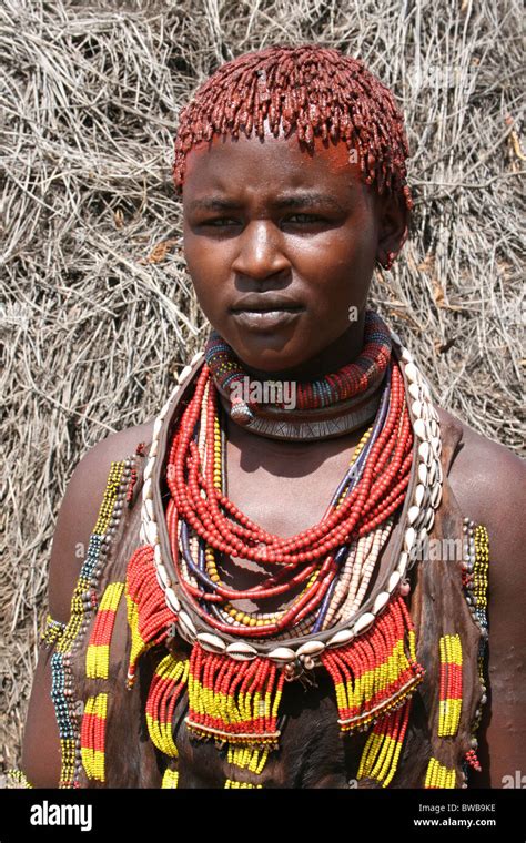 Hamer Tribe Woman Turmi Omo Valley Ethiopia Stock Photo Alamy