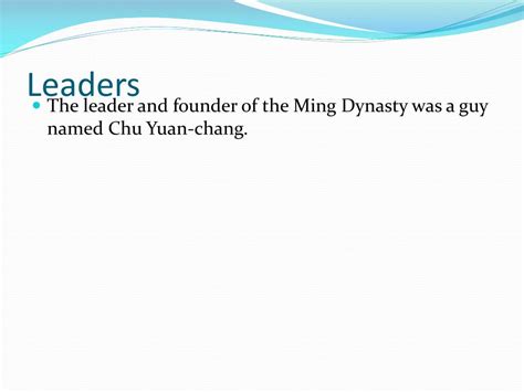 Ppt The Ming Dynasty Powerpoint Presentation Free Download Id2268767