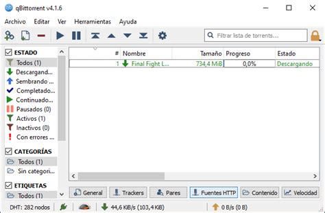 Qbittorrent Software Interfaz De Usuario Software Libre