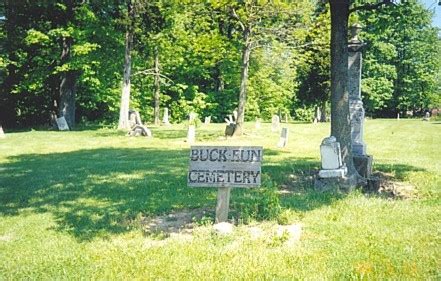 Buck Run Cemetery på Allen Township Ohio Find a Grave begravningsplats