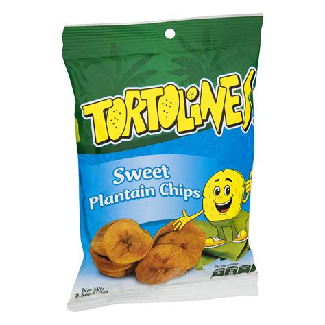 Tortolines Sweet Plantain Chips Oz Joet African Market