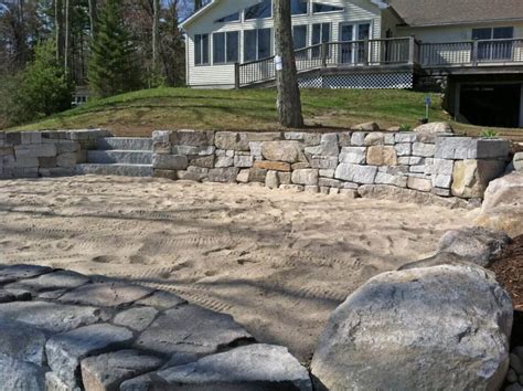 Perched Beach And Shoreline Walls I Green Monster Landscapes Llc