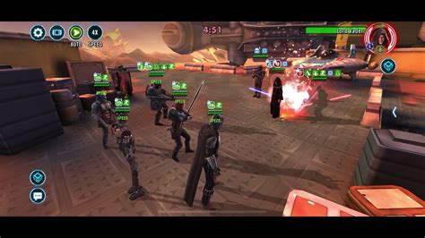 Bo Katan Mand Alor Vs Lord Vader In Squad Arena YouTube