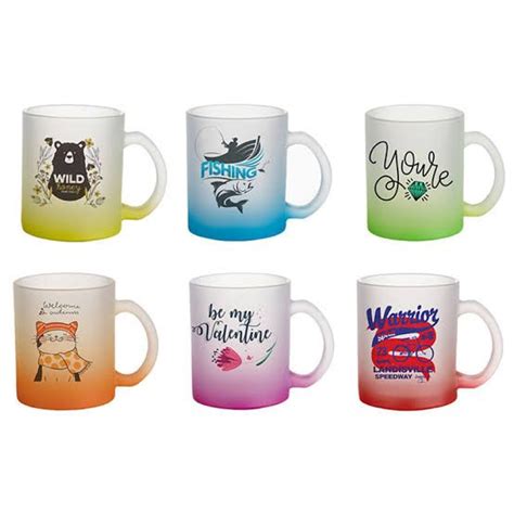 Frosted Glass Mugs Quantum Printing