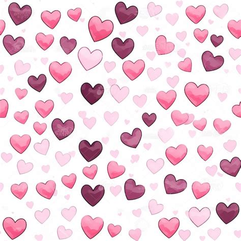 Premium AI Image | hearts background pattern