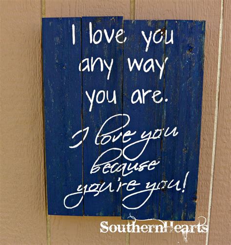 I Love You Sign By Southernheartshome On Etsy I Love You Signs Custom