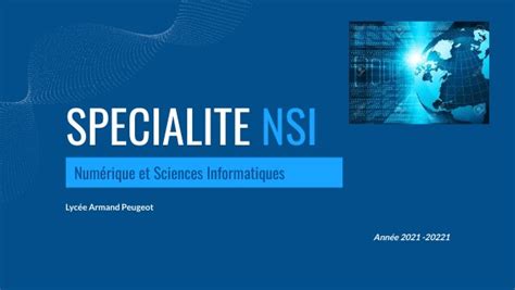 Présentation Nsi