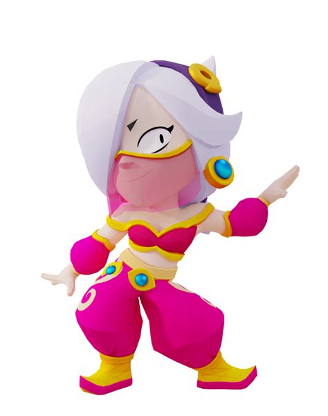 Brawl Stars Colette Dancer By Symbiotebsrenders On Deviantart