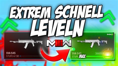 Extrem Schnell Waffen Leveln In Modern Warfare 3 🚨 Schnell Gold