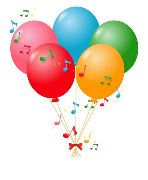 Balloons And Confetti Free Clipart