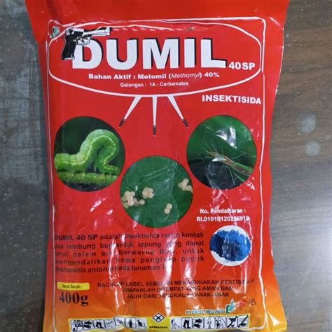 Jual Insektisida Dumil Sp Basmi Ulat Sampai Ke Telurnya Gr