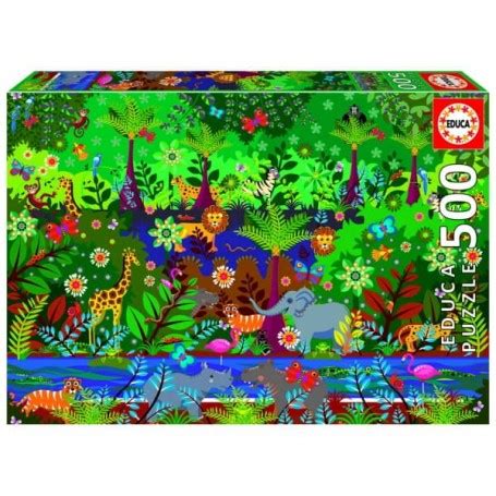 Educa Puzzle Selva de 500 peças