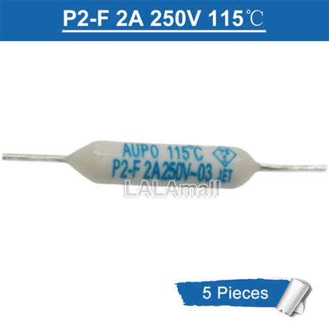 Pcs Aupo P F C A V Thermal Fuse Cutoff Degrees Temperature