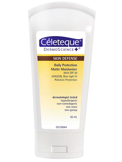 Healthy Protected Skin The NEW Céleteque Skin Defense Gets It ULSSI