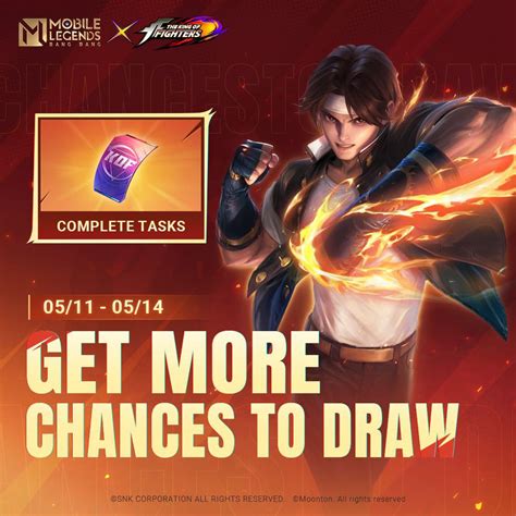 Complete Tasks And Get Tokens To Join The Mlbb Kof