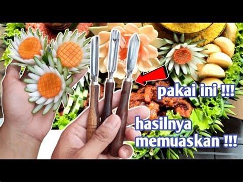 Pemula Wajib Tahu Ini Fungsi Dari Macam Pisau Garnish Hasil