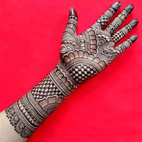 New Simple Full Hand Mehndi Design For Beginners