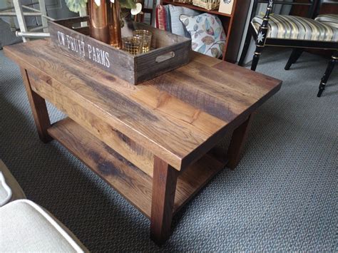 Rustic Style Coffee Table Roth And Brader Furniture