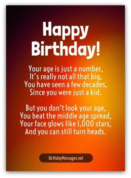 Cute Birthday Poems - Cute Birthday Messages