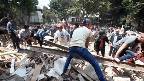 Los Efectos Del Devastador Terremoto De México