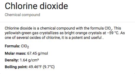 Chlorine Dioxide Water Filter