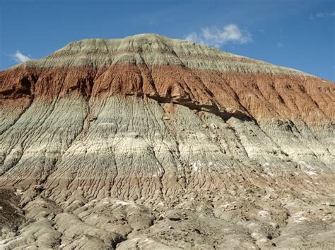 Mesa Rock Patterns At Mamoth Hot Springs In Yellowstone National Park ...