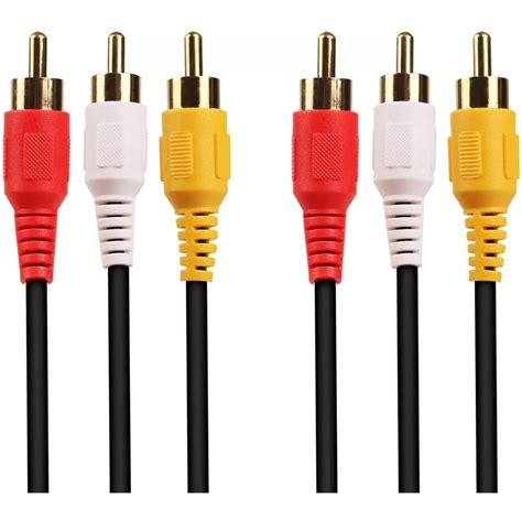 Cable Triple Rca 5 Metros 3r 3rt 015 Para Audio Y Videoev Everest