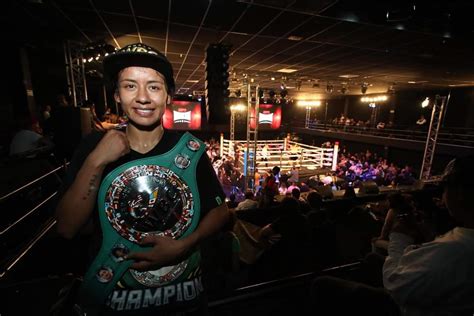 Cinco Radio Oficial On Twitter 🥊🎀 Anoche La Boxeadora Poblana