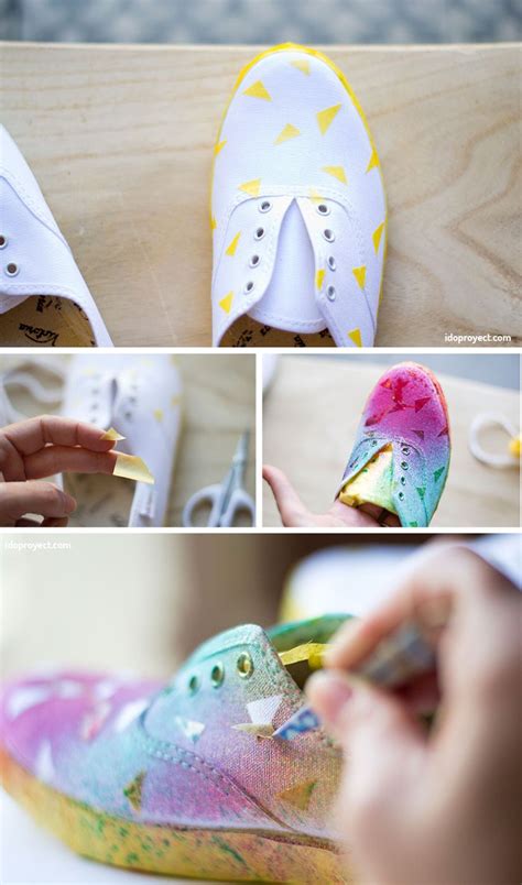 Ideas Para Pintar Zapatillas De Tela Se Elaboran Toda Clase De Decoraci