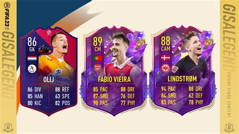 FIFA 23 Future Stars Fabio Vieira SBC Jesper Lindstrom Academy