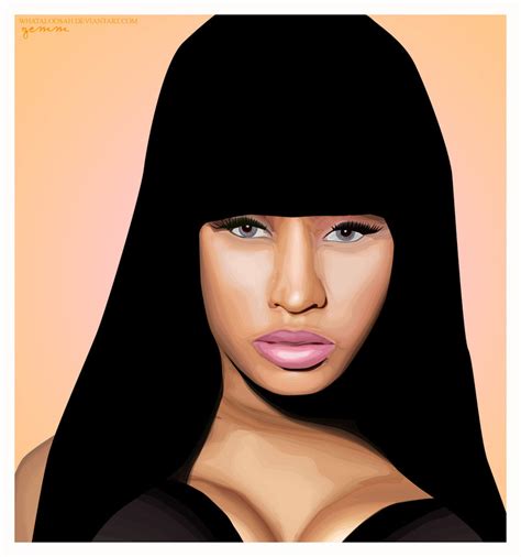 Cartoon Pictures of Nicki Minaj