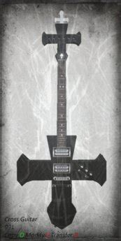 life marketplace cross electric guitar