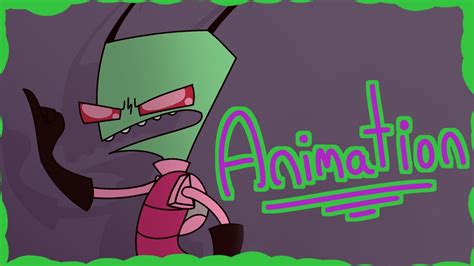 ZIM CHASES NO PUSSY Animated YouTube