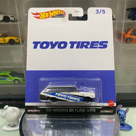 Hot Wheels Premium Nissan Skyline Van Toyo Tires Shopee Singapore