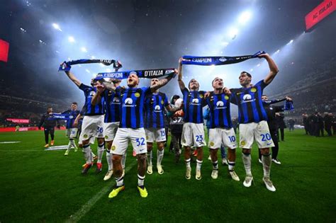 Inter Milan Pesta Juara Liga Italia Gelar Ke 20 Sepanjang Sejarah Klub