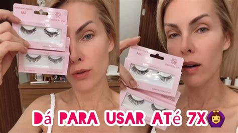 Ana Hickmann dá dica de como fazer durar os seus cílios postiços