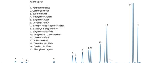 ASTM D5504 Determination Of Sulfur Compounds In Natural Gas By