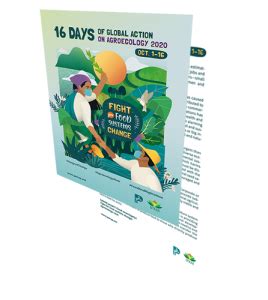 16 Days Of Global Action On Agroecology 2020 Flyer Pesticide Action