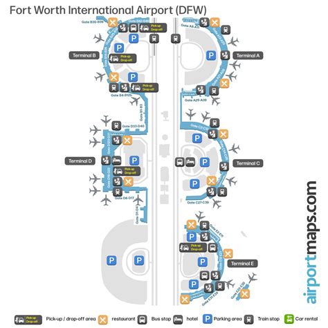 Dfw Terminal D Map - Stefa Emmalynn