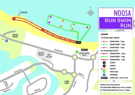 Noosa Triathlon Multi Sport Festival 2022 Dates Course Map And Schedule