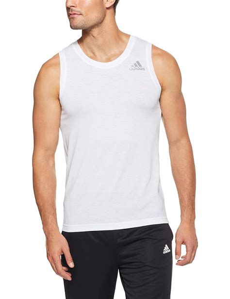 Adidas Prime T Shirt Sans Manches Pour Homme Xxl White Amazon Fr