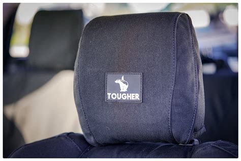 Toyota Hilux Tougher Canvas Seat Covers Single Double Cab The