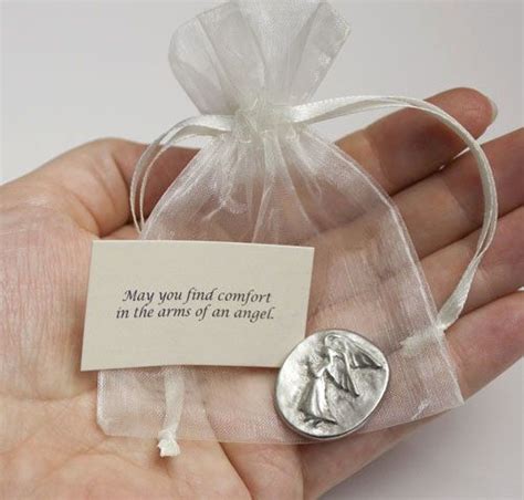 Pewter Angel Pocket Charms Set Of 25 Celebration Of Life Memorial