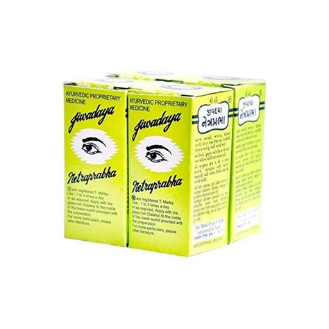 Buy Rsinc Jiwadaya Netraprabha Plus Ayurvedic Eye Drops 10 Ml 3 Pack